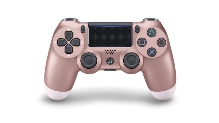 Pink PS4 Controllers